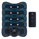 Mini Portable Electric Neck Back Massager EMS Cervical Massage Patch Relief Pain