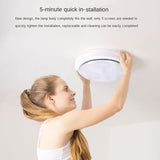 Solar Powered 24/28/32cm LED Ceiling Light Bedroom Garden Garage Shed Tent Lamp