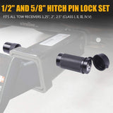 MOBI Hitch Pin Lock S Type 5/8" Tow Bar Tongue Lock Trailer Caravan Anti-Theft