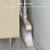 2 in 1 Broom and Dustpan Set: Cleaning with Upright Storage 180° Rotating