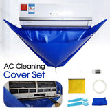 Waterproof Wall Mounted Wash Cover Air Conditioner Cleaning Bags Protectors Kits