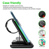 3 In 1 Wireless charger Fast Charging Dock for Mobile Phone and Watch