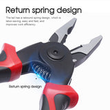 5-PCS Plier Tool Set, 5 in 1 Versatile Tool Kit, with Linesman Plier, Wire