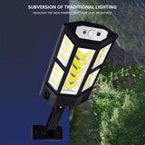 Motion Sensor Solar Powered Lights 3 Modes Household Wall Security Lights