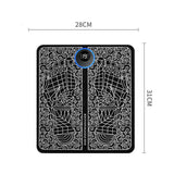 EMS Electric Foot Massager Mat Relax Muscle Stimulator Shaping Massage Pad USB