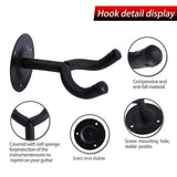 2X Guitar Hanger Wall Mount Holder Hook Rack Bracket Padded Instrument Display