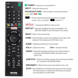 Universal Remote Control RMT-TX100U for All Sony TV Remote Replacement