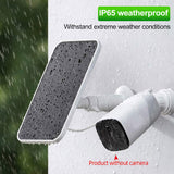 Solar Panel for Outdoor Camera Security Cam Micro USB Battery Charger 10W Output