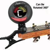 Guitar Tuner Clip On Tuner for Electric Acoustic Guitars Bass Chromatic Violin