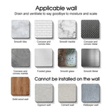 Retractable Wall Mounted Invisible Washing Clothes Lines Dry Rack Laundry Indoor