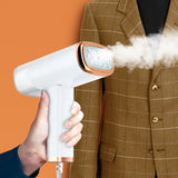 1000W Foldable Handheld Clothes Steamer Quick & Powerful Wrinkle Remover Iron