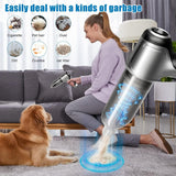 12000PA / 95000PA Wireless Car Vacuum Cleaner Handheld Vacuum Mini Power Suction Dust Blow