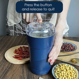 Electric Coffee Grinder Grinding Milling Bean Nut Spice Matte Blender 220V