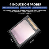 True Color Welder Mask with Full Protection Auto Darkening Welding Helmet