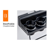 Kitchen Rack Spice Storage Shelf Wall Mounted Hanging Pot Hanger Knife Holder