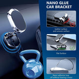 Metal Magnetic Car Phone Holder Folding Magnet Dash Mount Mobile Phone