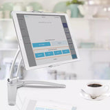 Universal 360° Desktop & Wall Mount Pull-Up Lazy Bracket For Mobiles and Tablets