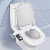 Foldable Dual Nozzle Seat Bidet Attachment for Enhanced Cleaning Unisex