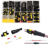 708Pcs Car Automotive Waterproof Electrical Wire Connector Plug 1-6 Pin Kit