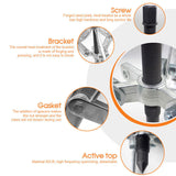 3pcs Bearing Gear Hub Puller Remover Tool Drop Forged Reversible Jaws Separator