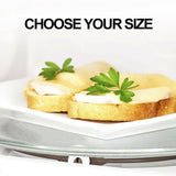 24.5/27/31.5cm Microwave Oven Platter Turntable Glass Tray Glass Plate Dia
