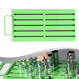 Magnetic metal sleeve storage rack socket organizer sleeve fixed artifact tools