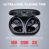 Wireless Earphone Bluetooth Headphones Stereo Sound Ear Buds