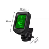 Tuner Guitar Violin Ukelele Bass Tuner Multifunction LCD Electronic Clip Digital