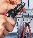 5-PCS Plier Tool Set, 5 in 1 Versatile Tool Kit, with Linesman Plier, Wire