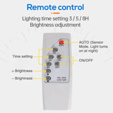 Solar Powered 24/28/32cm LED Ceiling Light Bedroom Garden Garage Shed Tent Lamp
