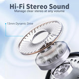 Wireless Earphone Bluetooth Headphones Stereo Sound Ear Buds
