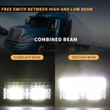 9'' Led Work Light for Truck Spot Flood Combo Off Road Light Led Driving Light