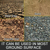 Power Garden Auger Earth Drill Bit Post Planter Digger Outdoor Φ80 x300/600mm