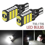 2X T10 T15 W5W 921 4014 LED PARKER SIDE LIGHT BULB WEDGE CANBUS ERROR FREE