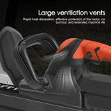 18V Cordless Hedge Trimmer 1500mAh Blade Brake Lightweight & Ergonomic Design | Dual Safety Switch Ideal for Hedges & Shrubs