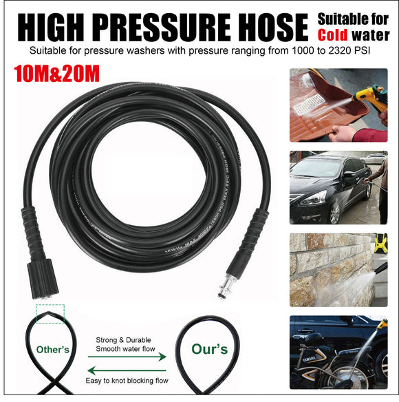 M22 High Pressure Washer Hose Water Pipe Quick Connector Cleaner Replacement