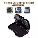 Auto Car Cup Holder Table Back Seat Drink Food Folding Stand Desk New Tray