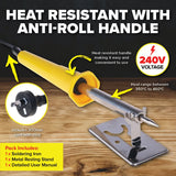 Electric Soldering Iron With Stand Quick Heating 240V