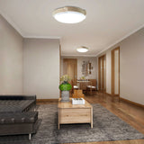 Solar Powered 24/28/32cm LED Ceiling Light Bedroom Garden Garage Shed Tent Lamp