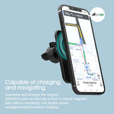 Magnetic Wireless Charger Car Holder Wireless Mount for iPhone 13 14 Pro Max