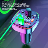 Car FM Transmitter Bluetooth Wireless Handsfree Kit MP3 Player Adapter Charger