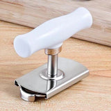 1x Adjustable Jar Opener Stainless Steel Lids Off for weak Hands Arthritis