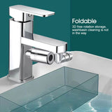 Extension Rotate Robotic Faucet Extender Arm Tap Universal 1080 Swivel Spray TK