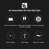 Men's Styling Electric Hair Trimmer Clippers Beard Shaver Cutting Cordless