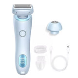 2in1 Pro Silk Glide Epilator Electric Shaver Razors Trimmer Bikini Hair Remover