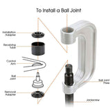 10pc Ball Joint Press Service Kit Remover Separator Adaptor 4x4 Garage Tool