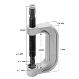 10pc Ball Joint Press Service Kit Remover Separator Adaptor 4x4 Garage Tool
