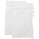 4 Pack Garden Plant Netting Covers Bags with Drawstring Plant Protection Covers Bags