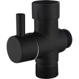 T-Valve 3 Way Toilet Diverter Valve Brass Bidet T Adapter