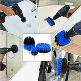30PC Drill Brush Tub Clean Electric Grout Power Scrubber Cleaning Combo Tool Set